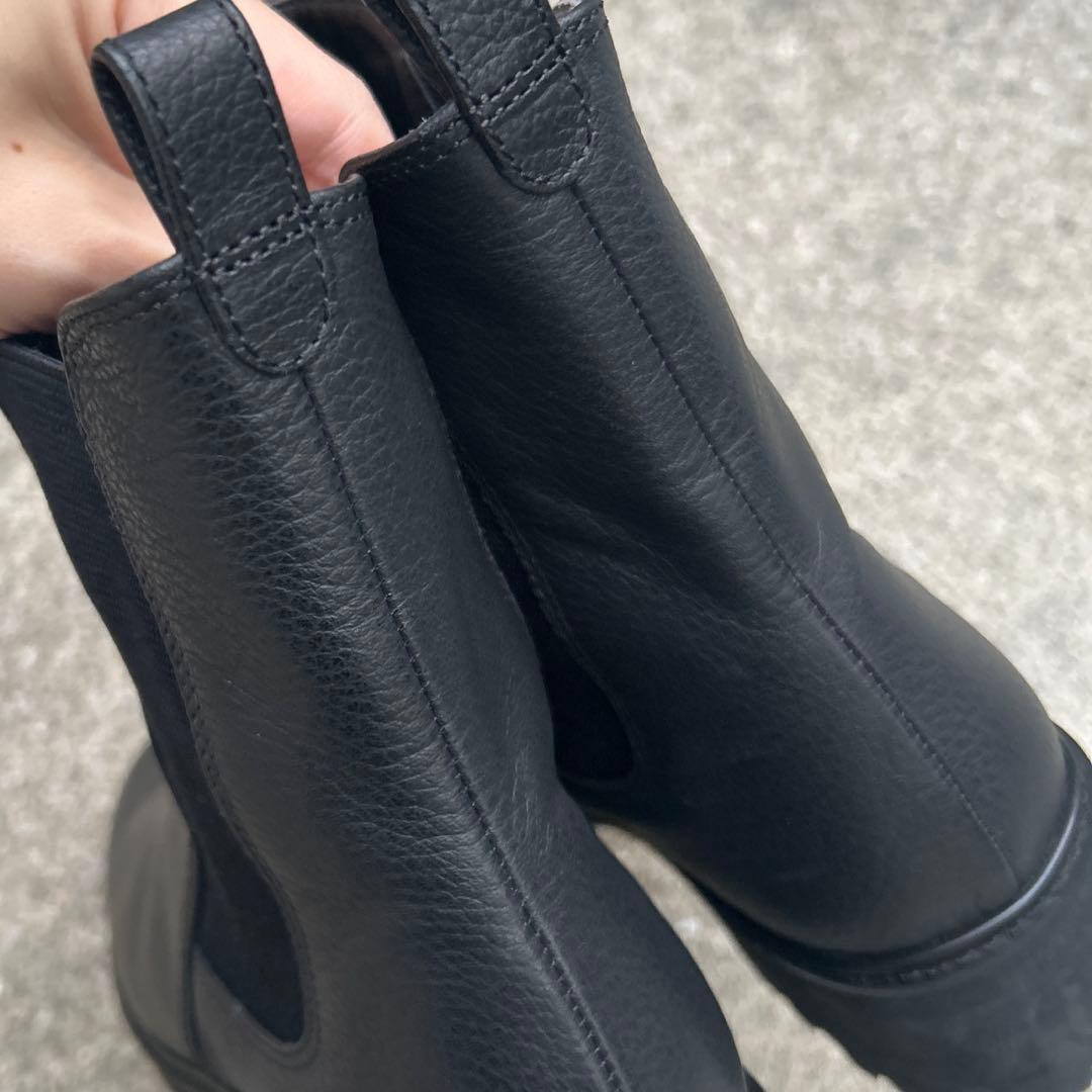 ※【Miyuki88 ※DIANA】サイドゴアブーツ ブラック 24センチ