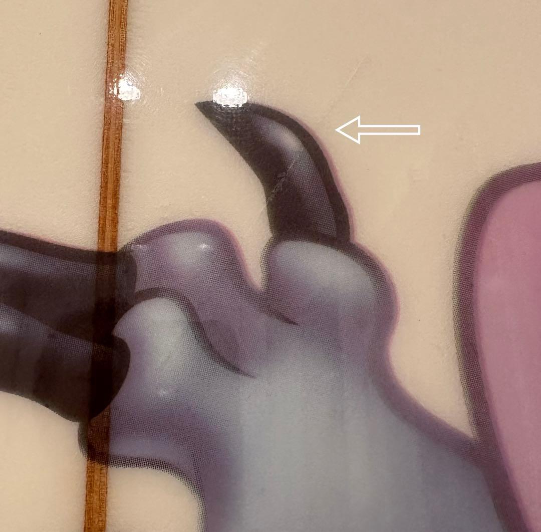 希少 限定100 スティッチ サーフボード