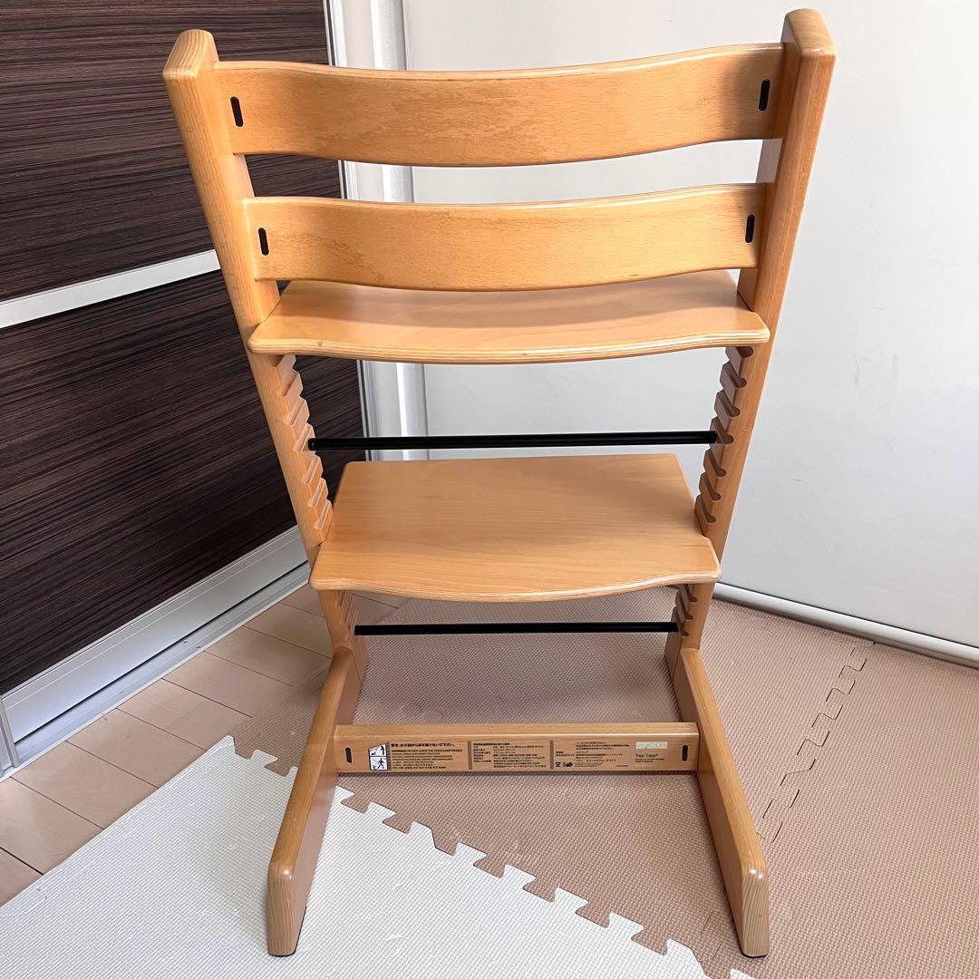 【新型】美品　シリアル4　ストッケ トリップトラップナチュラル