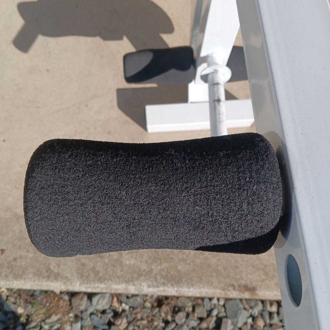 トレーニング　マルチベンチプレス台 ホワイト スチール製