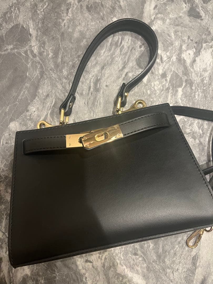 オウレンティCLASSIC 2WAY ショルダーバッグ ブラック