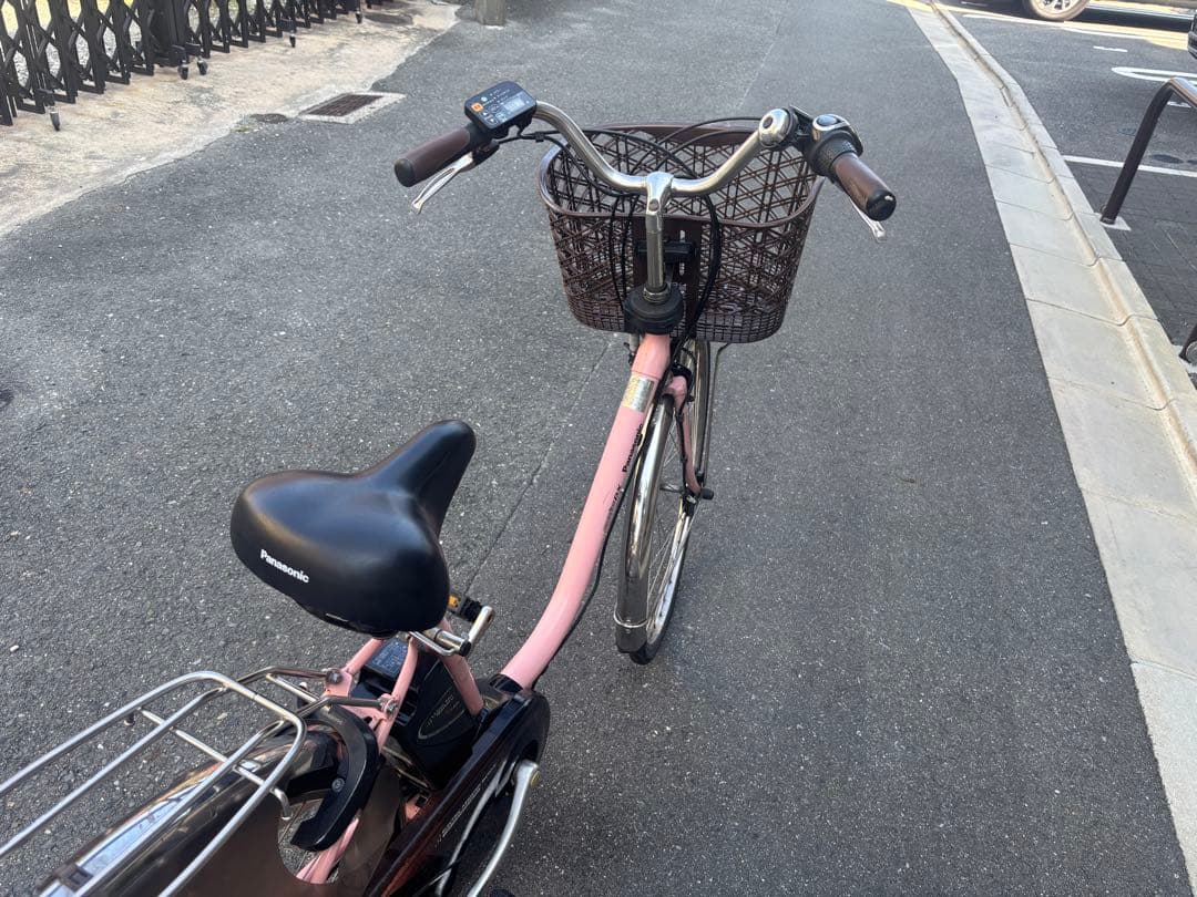 Panasonic電動アシスト自転車 ピンク シティタイプ
