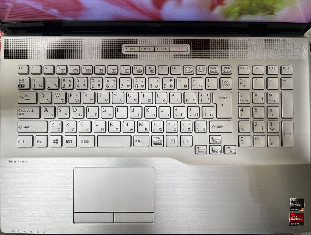 FUJITSUノートPC FMVN77F3G Windows11 Office無