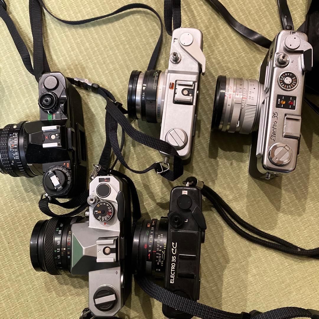 カメラ　まとめ売り　ヤシカ　キャノン　フジカ　　　ペンタックス　昭和　レトロ