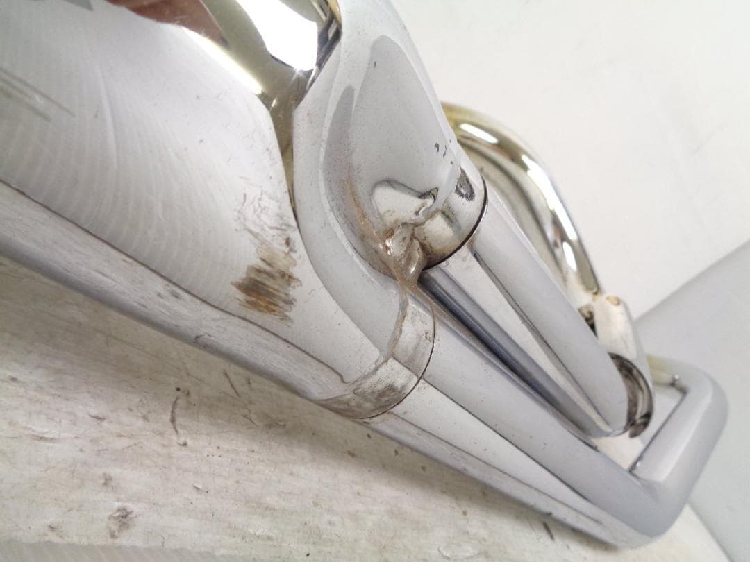 ドラッグスター400 VH02J ケンテック 極太スラッシュカット マフラー