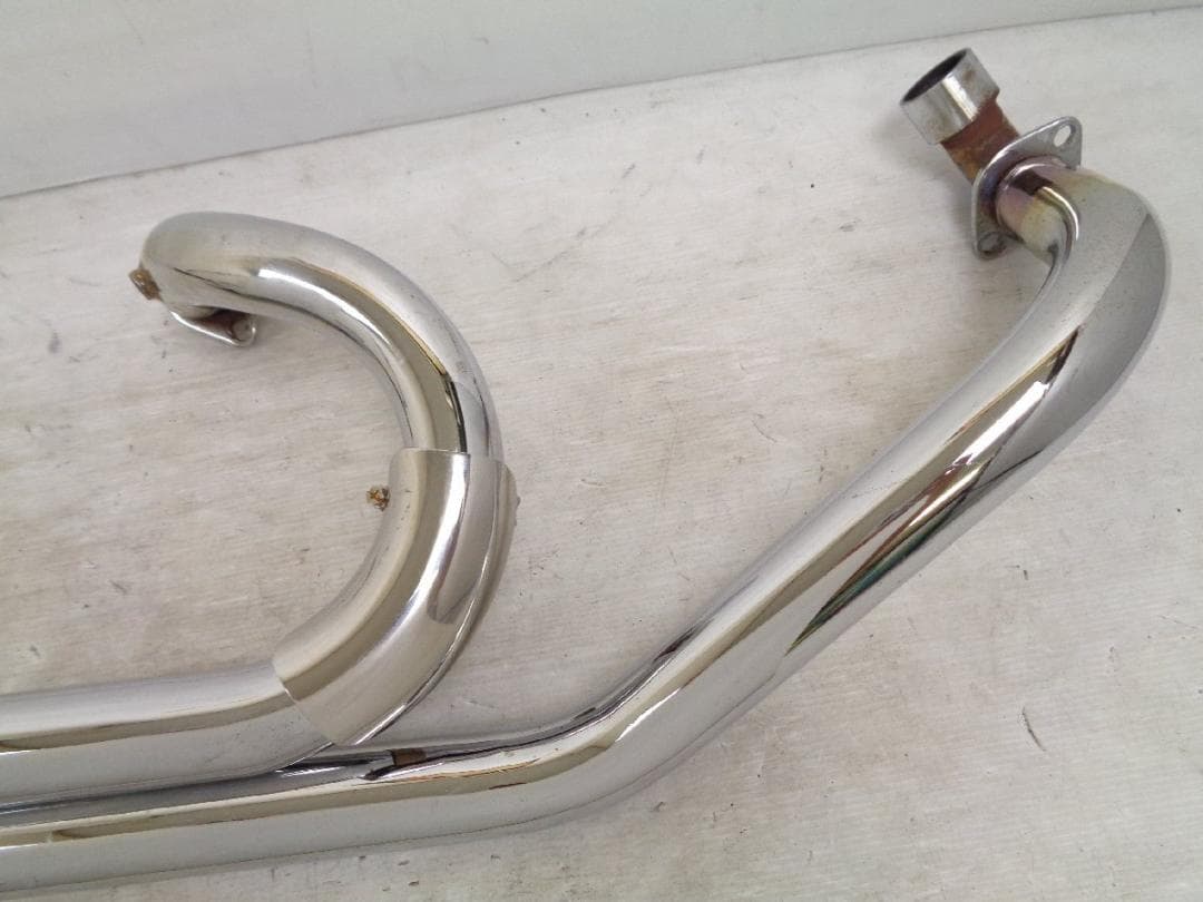 ドラッグスター400 VH02J ケンテック 極太スラッシュカット マフラー