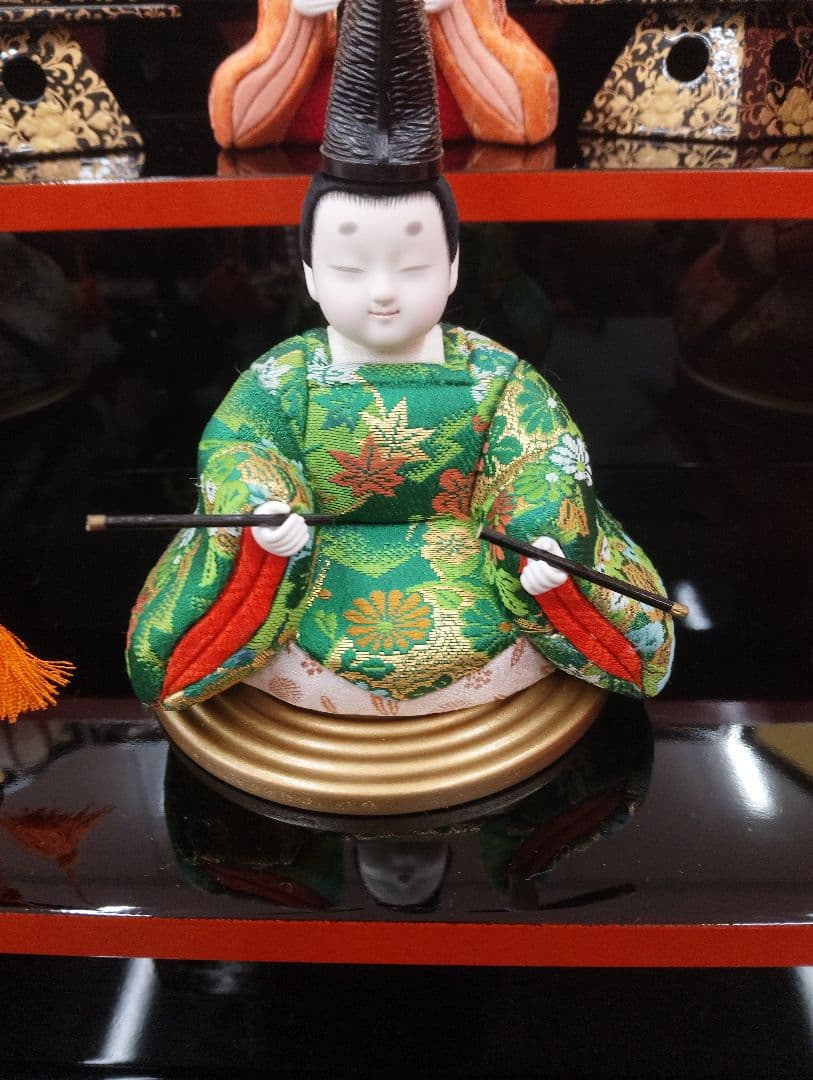 真多呂人形オリジナル五段飾り　雛人形 コンパクト 木目込人形 十五人飾 真多呂作