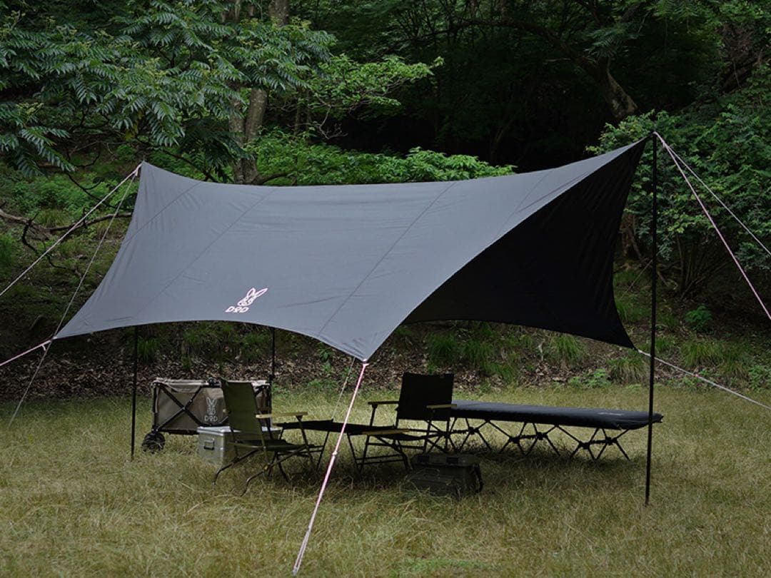 DOD いつかのタープ　ブラック　黒　TT5-631-BK