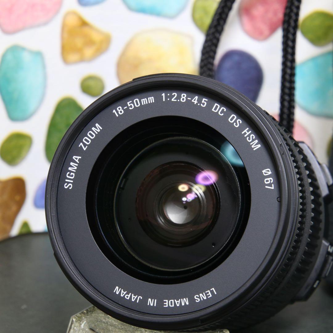 ♥︎◇高性能レンズ ◇SIGMA シグマ 18-50mm OS HSM Nikon