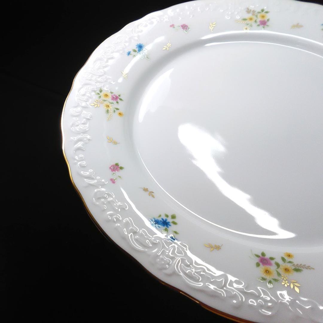 ノリタケ 花柄ディナー皿 11枚