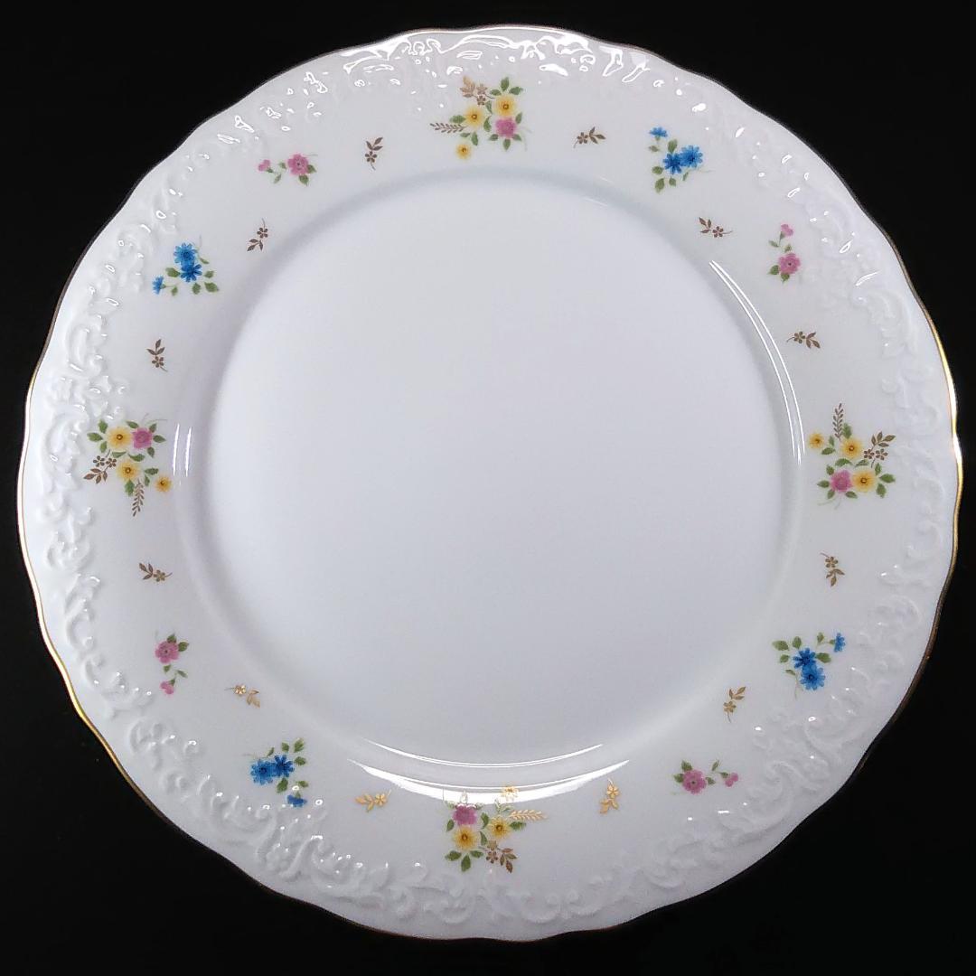 ノリタケ 花柄ディナー皿 11枚