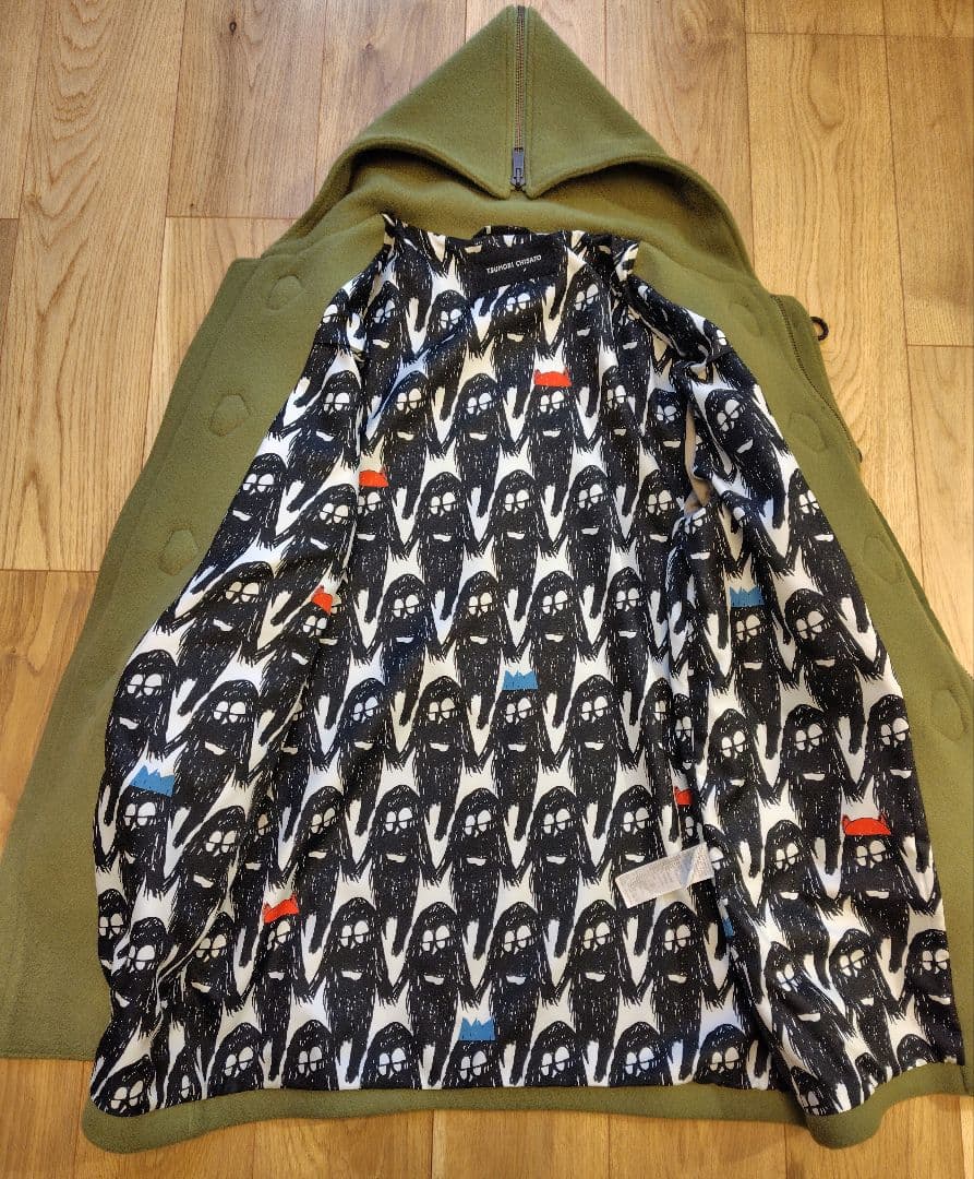 【美品】ツモリチサト ダッフルコート　おばけ メンズ1