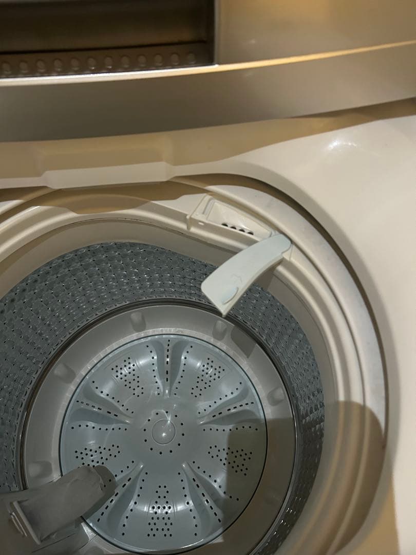 値下げ！12/20まで！AQUA 全自動洗濯機4.5kg AQW-S4M（W）