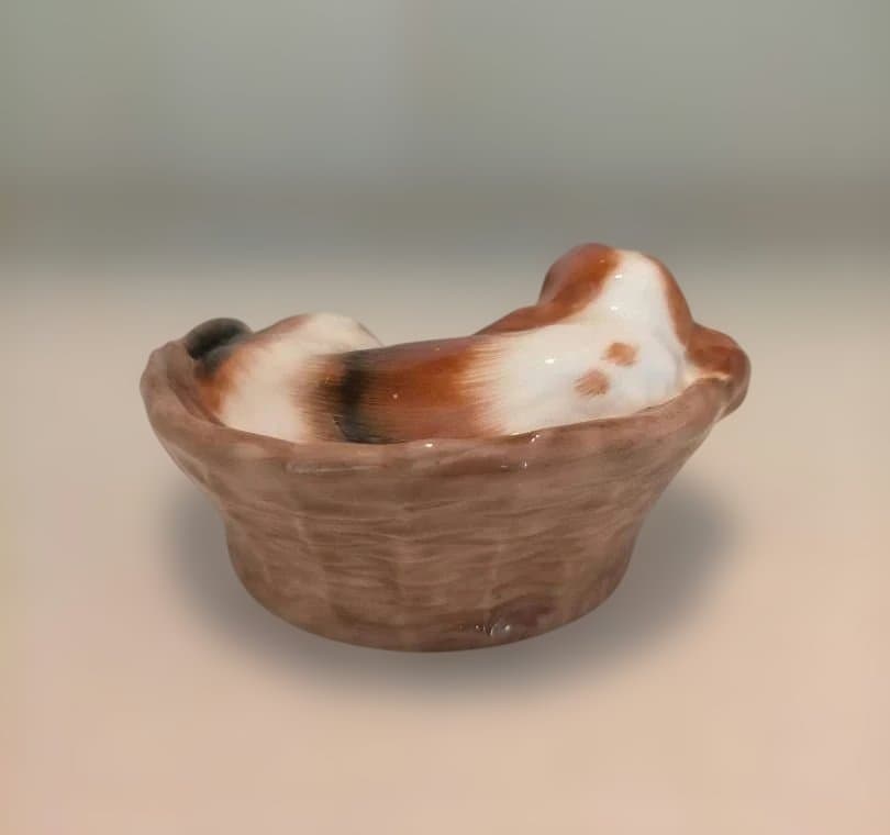 ロイヤルドルトン　コッカースパニエル　バスケット