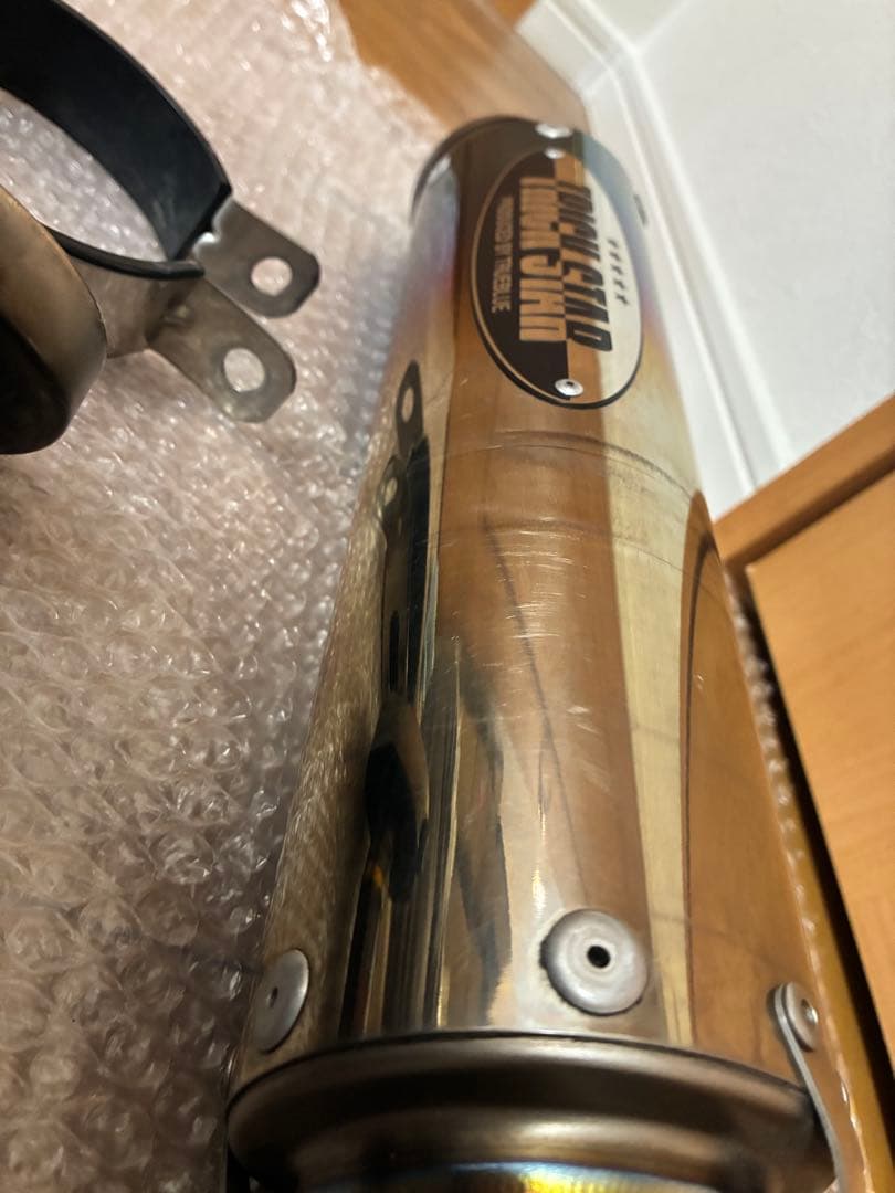 トリックスター　zx-10r スリップオン　マフラー　チタン