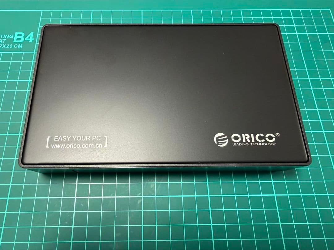 3TB ORICO 3.5インチ外付けHDD USB 3.0 typeC 録画