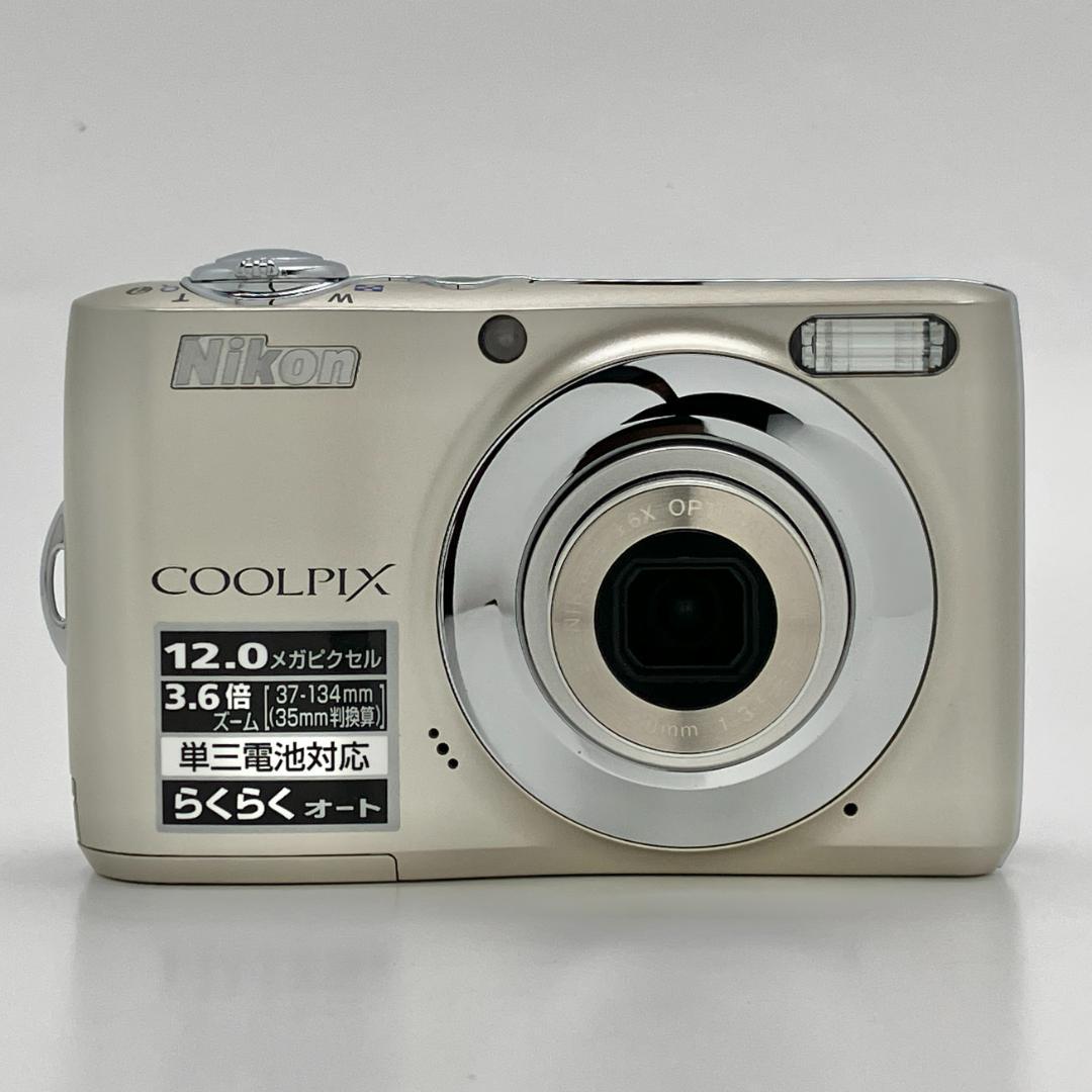 【極美品 動作確認済み】Nikon COOLPIX L22 コンパクトデジカメ