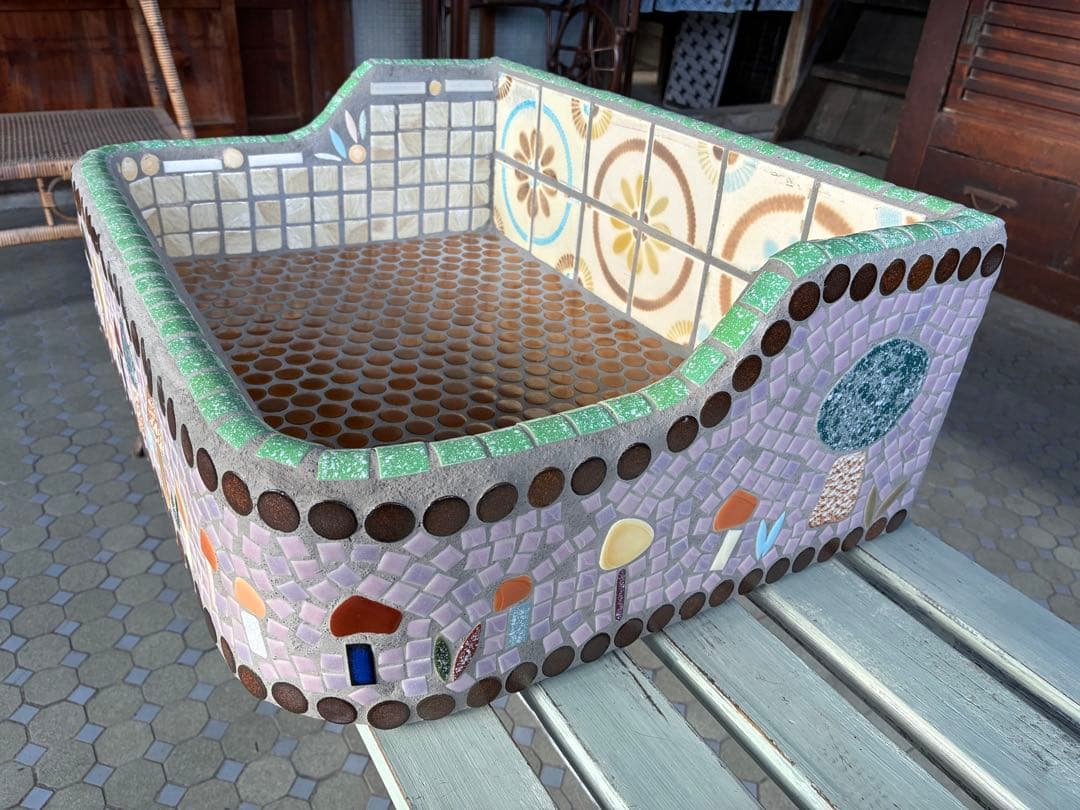 レトロタイルシンクきのこ