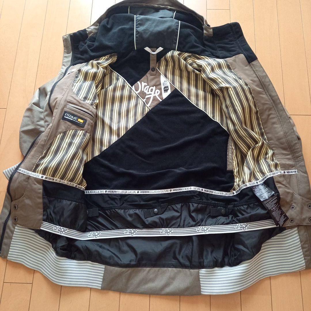 【美品お値下2/25迄】カナダ　orage　スノーボードウェア　116000円