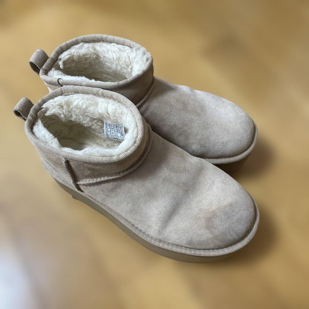 UGG クラシック ウルトラミニ プラットフォーム 厚底 ムートンブーツ✨✨