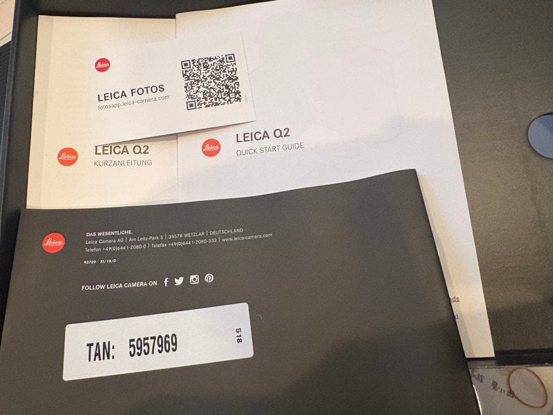 デジタルカメラ Leica Q2