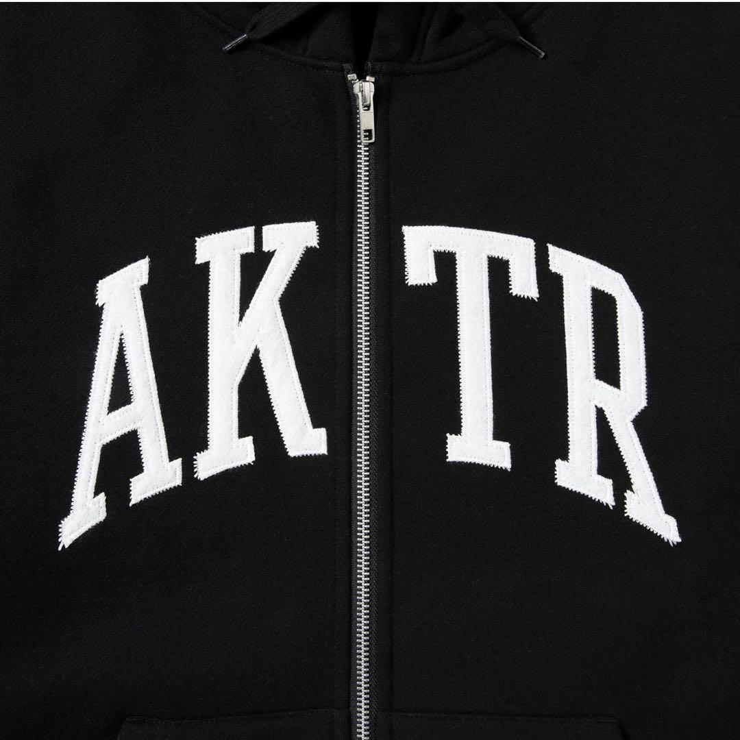 【新品未使用】COLLEGE LOGO SWEAT ZIP HOODIE