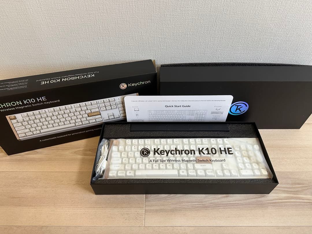Keychron K10 HE 無線磁気スイッチカスタムキーボード