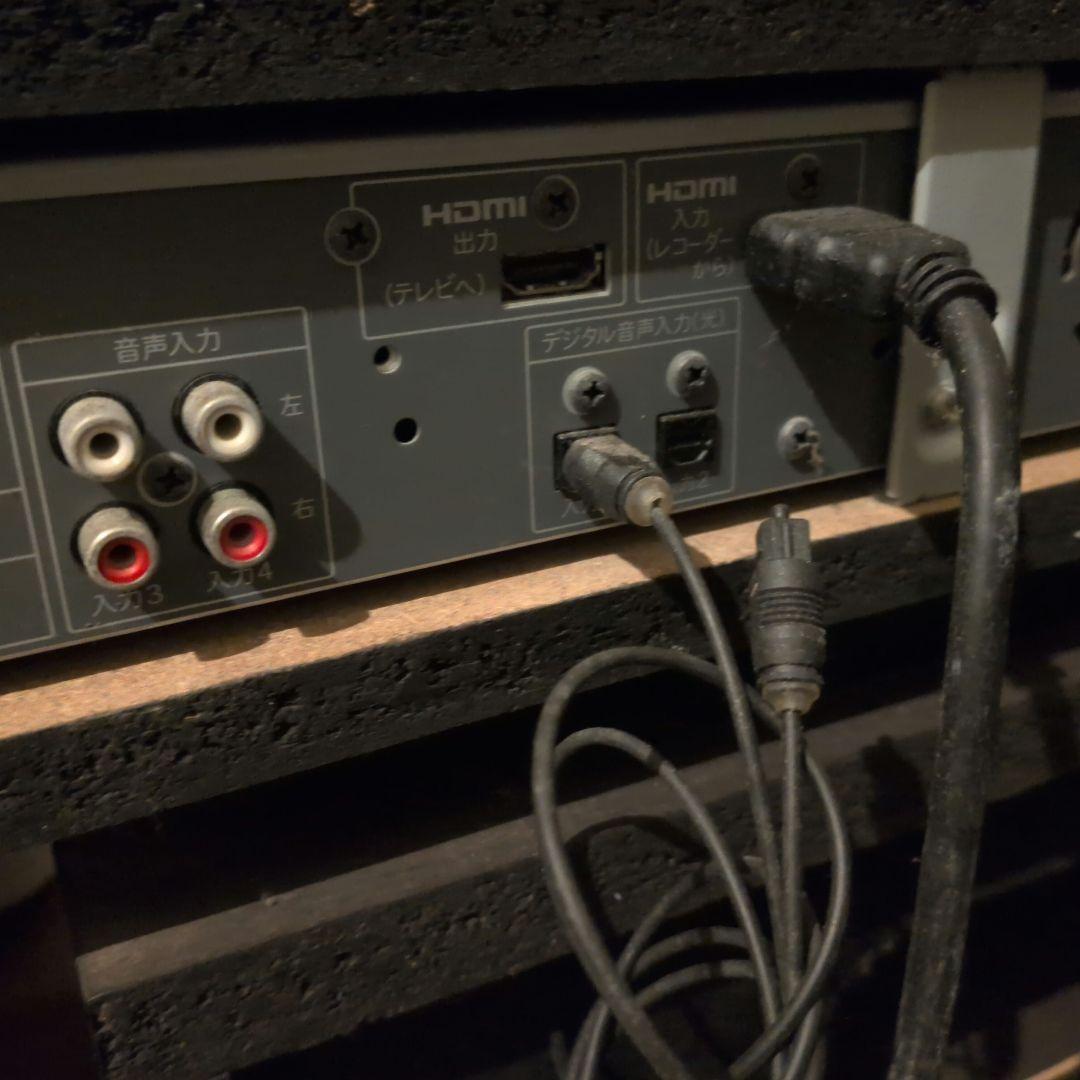 サブウーファー内蔵 シャープシアターサラウンドテレビ台 AN-ACY1リモコン付