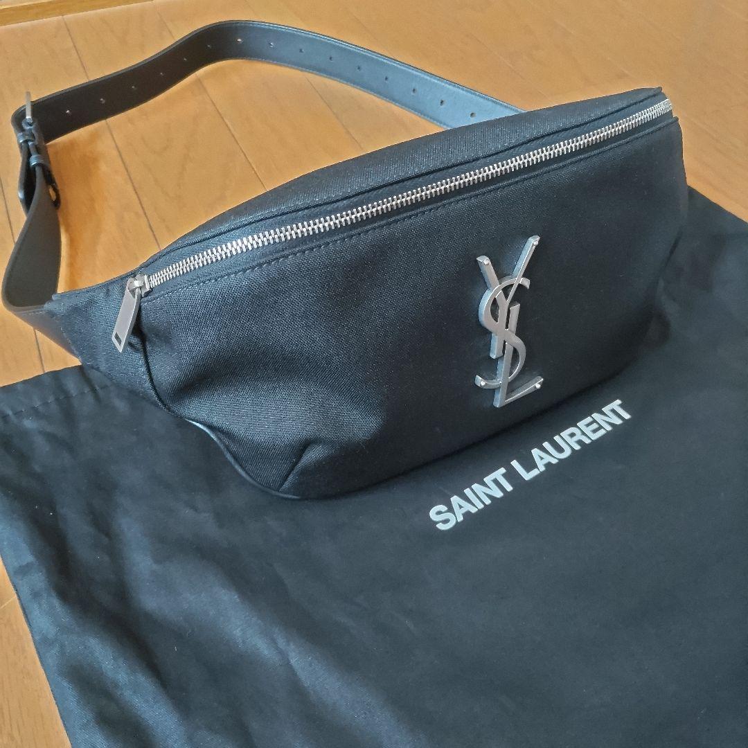 未使用品/SAINT LAURENT/サンローラン/ボディバッグ  ブラック