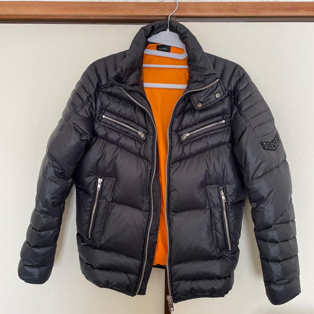 DIESEL ブラックダウンジャケット