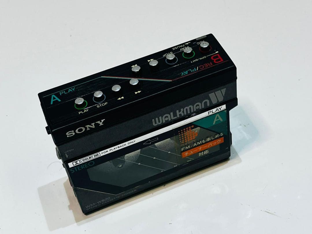 SONY WM-W800 カセットプレーヤー 動作品