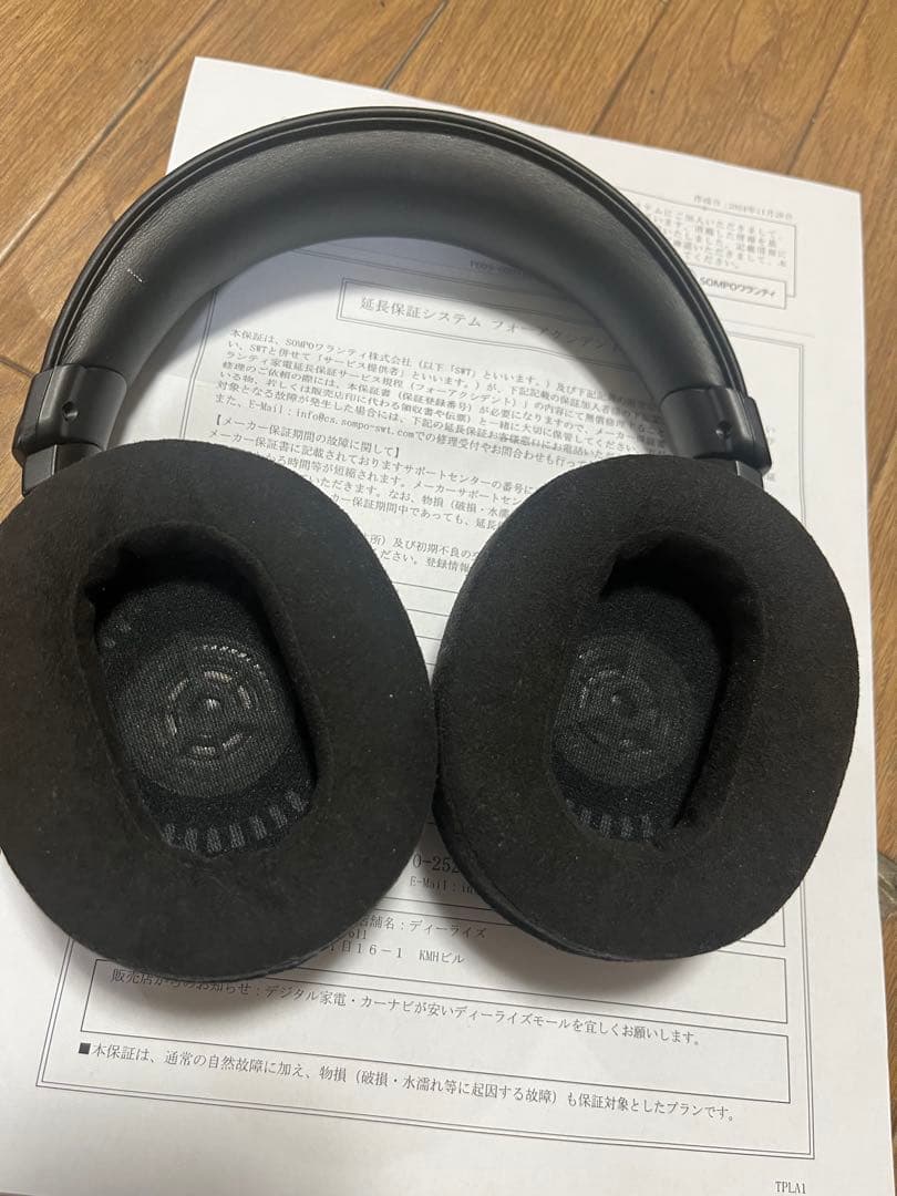 か*る様 5年保証　SONY MDR-MV1 試聴のみ　モニターヘッドホン