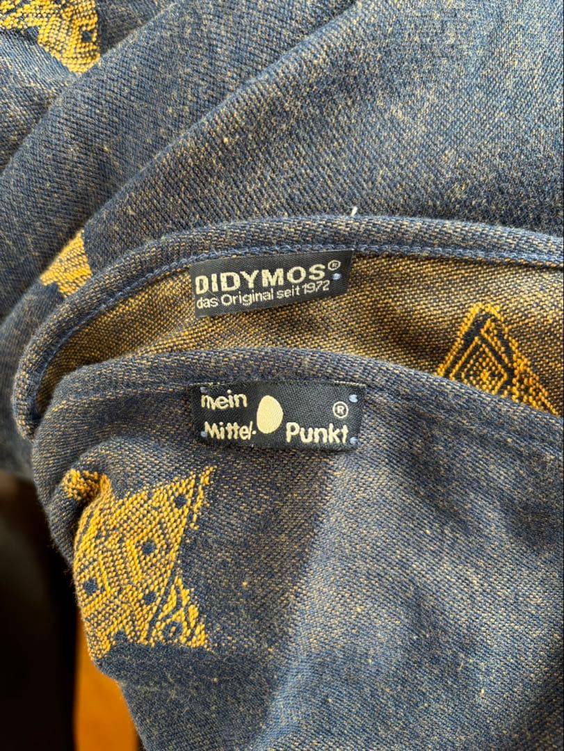 DIDYMOS 星柄スリング ネイビー　プリマスター