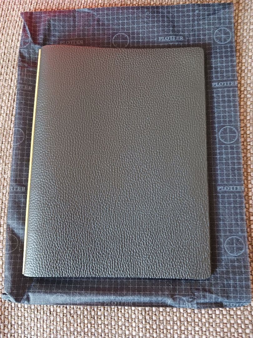 【新品未使用】PLOTTER プロッター 6穴リングレザーバインダー A5サイズ
