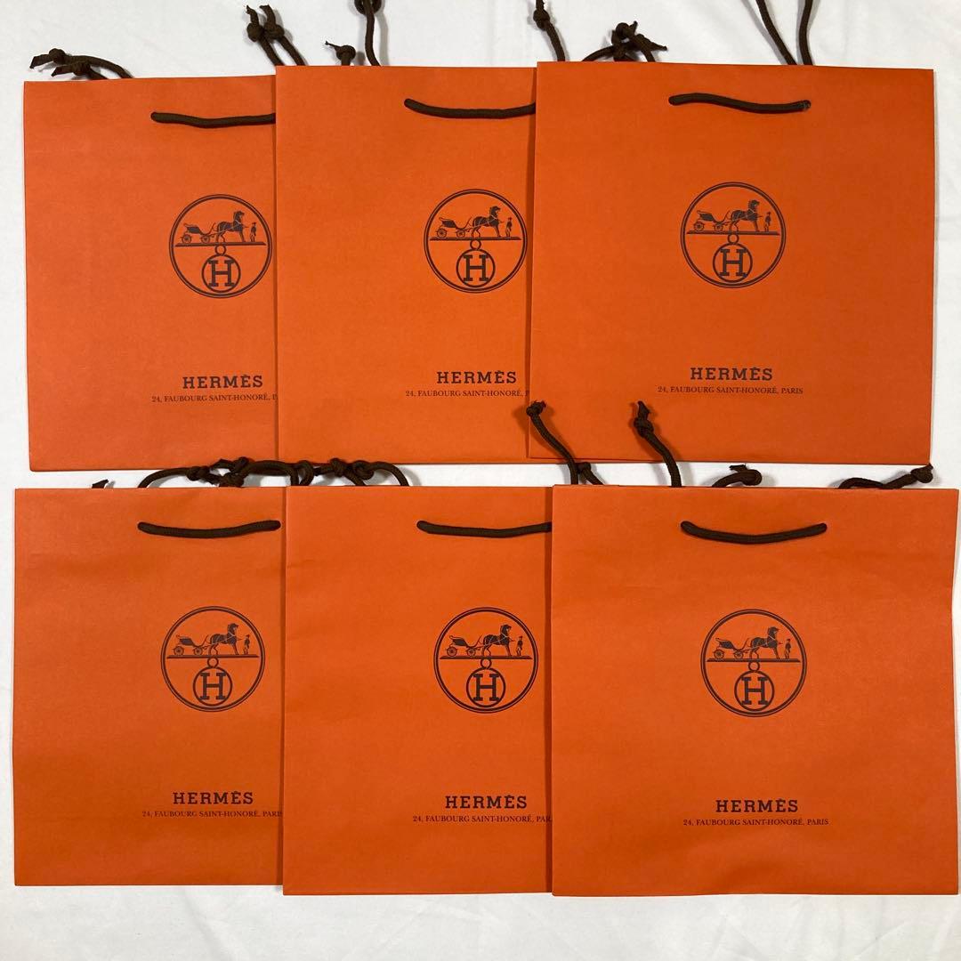 エルメス　ショッパー　紙袋　30枚　中サイズ　30x30