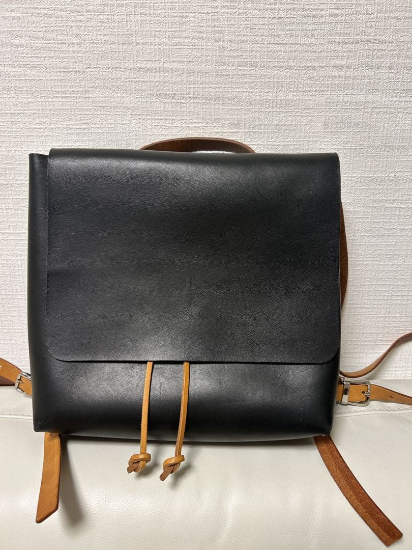 ＊TANGENT LINEAR 牛革手作りリュックサックレザーバックパック＊