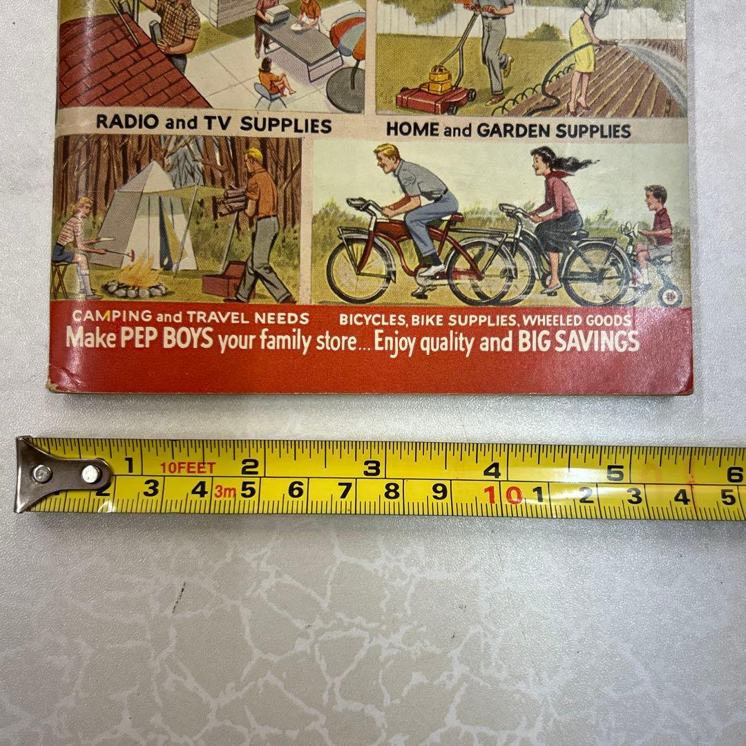1962 年ビンテージPep Boys カタログ１冊