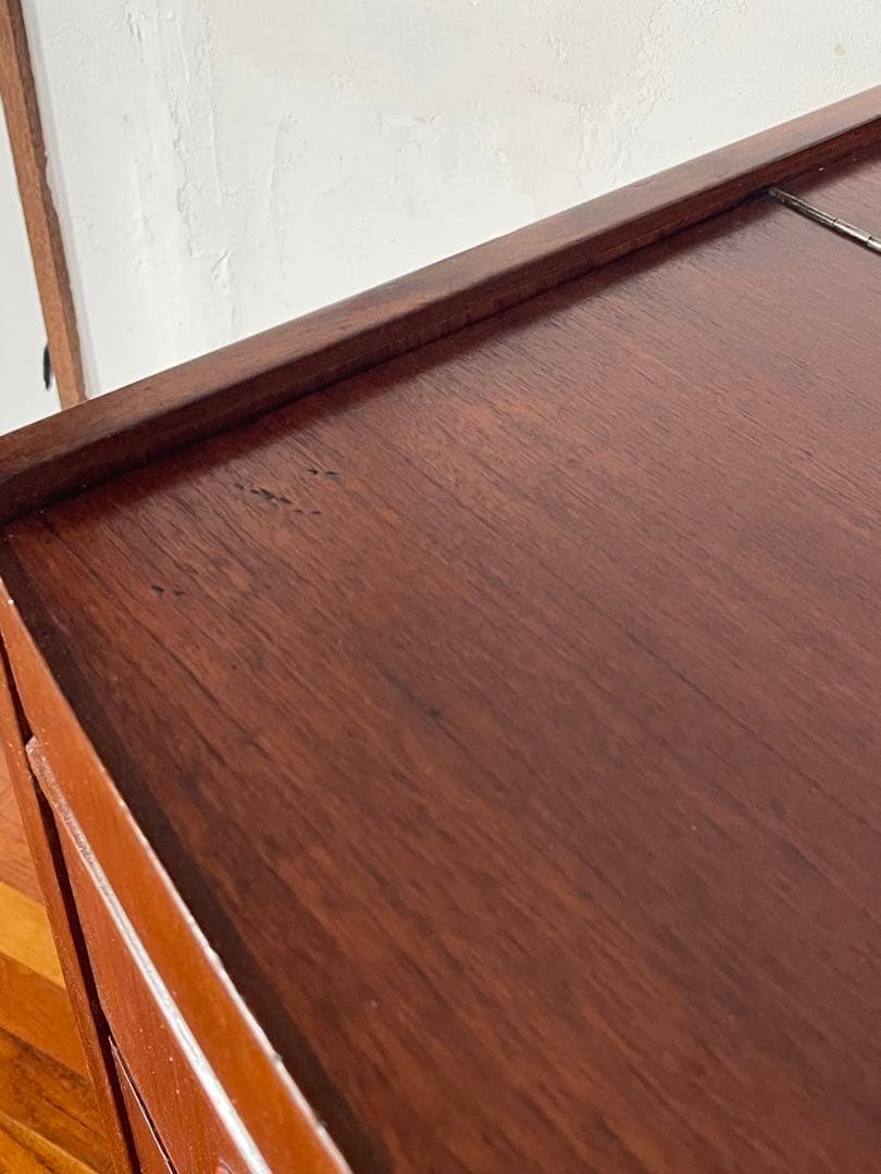 北欧 デンマーク ヴィンテージ チーク 3段 チェスト