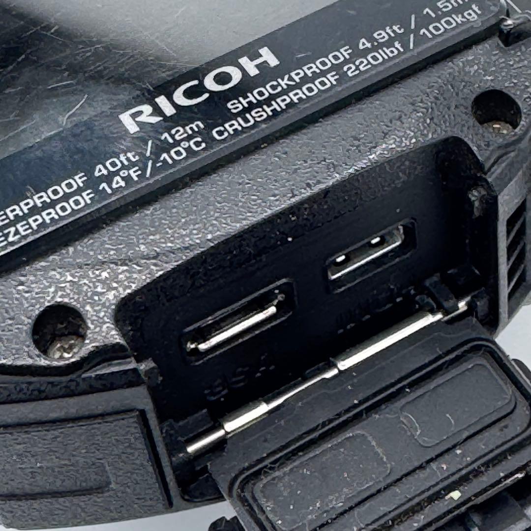 【美品/動作確認済】RICOH WG-30 防水デジタルカメラ 箱付き