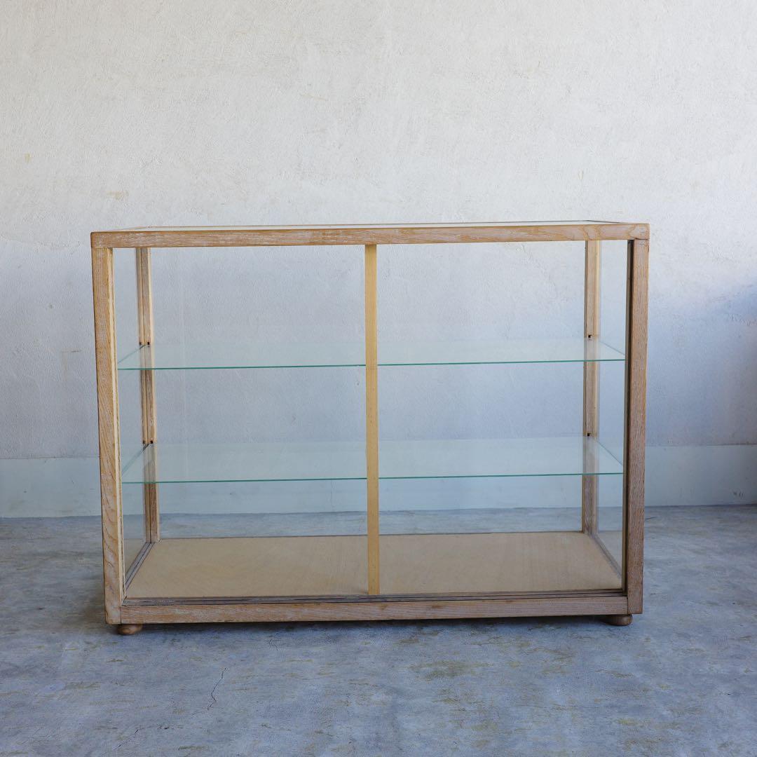 ガラスのショーケース　パンケース　ガラスケース