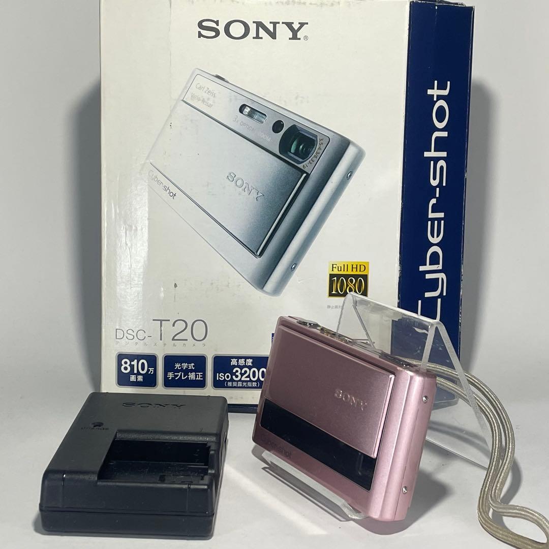 【美品】SONY Cyber-shot DSC-T20 ピンク