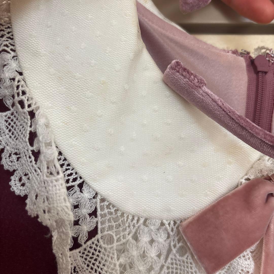 アンジェリックプリティ　長袖ワンピース・カチューシャセット