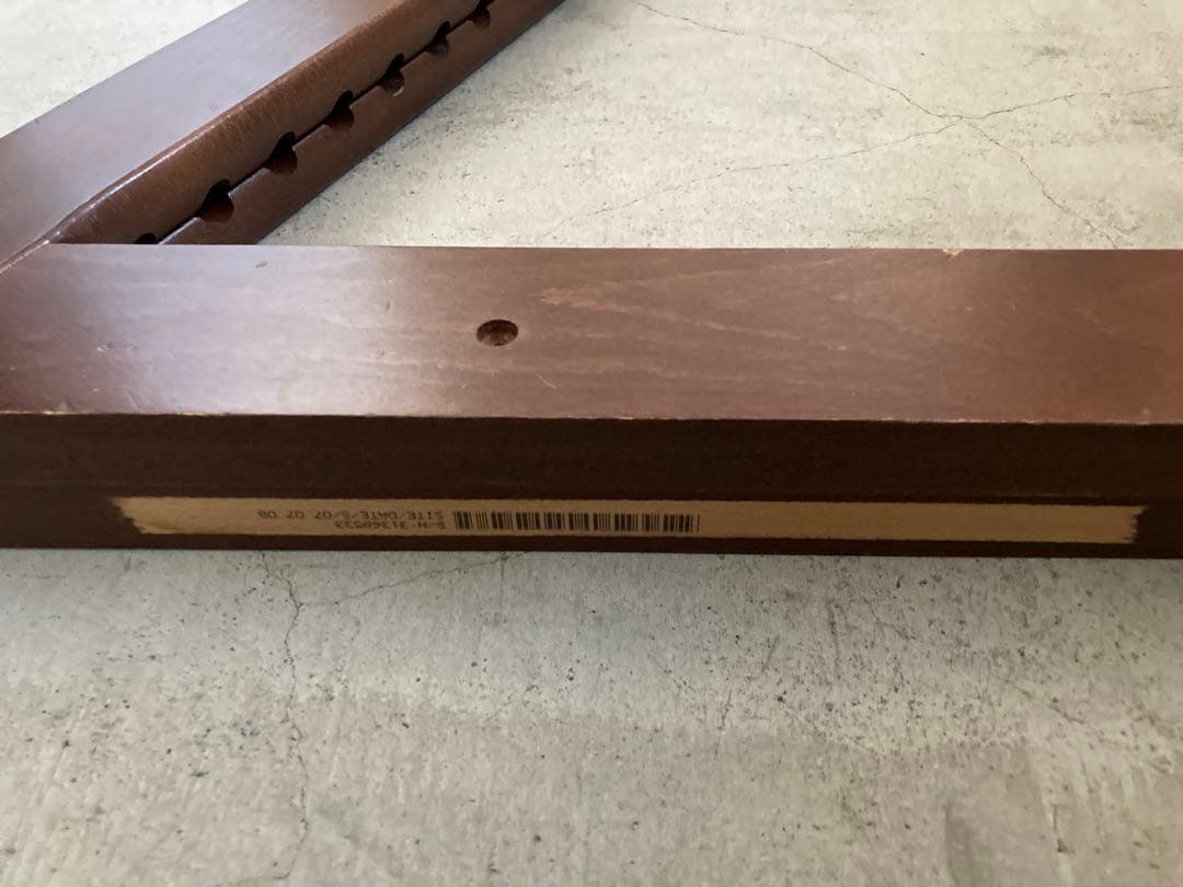 ストッケ　トリップトラップ　ウォールナットブラウン　ベビーセット付　S/N3