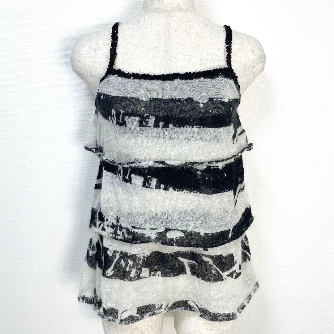 y2k✨️ 00s HYSTERIC GLAMOUR 希少タグ ニット キャミ