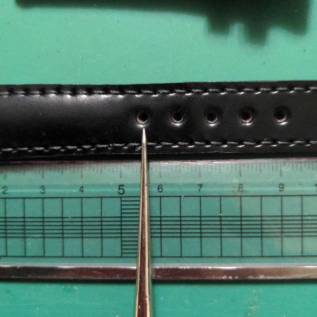 hyama9　オーダー製作　コードバン　クロコ型押し