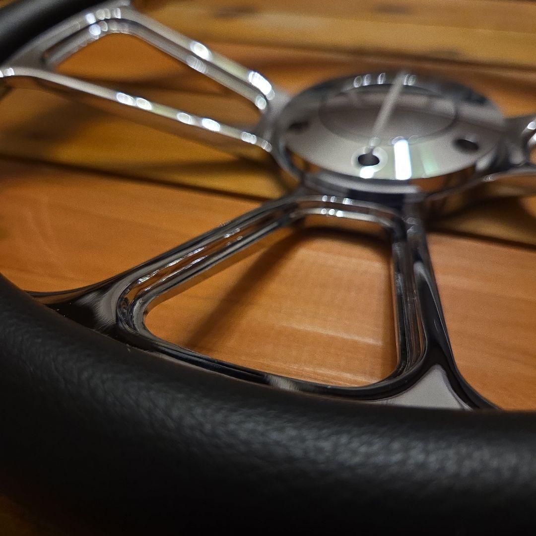 最終値下げ！即日発送！新品未使用！ビレットステアリング 350mmピッチ70！