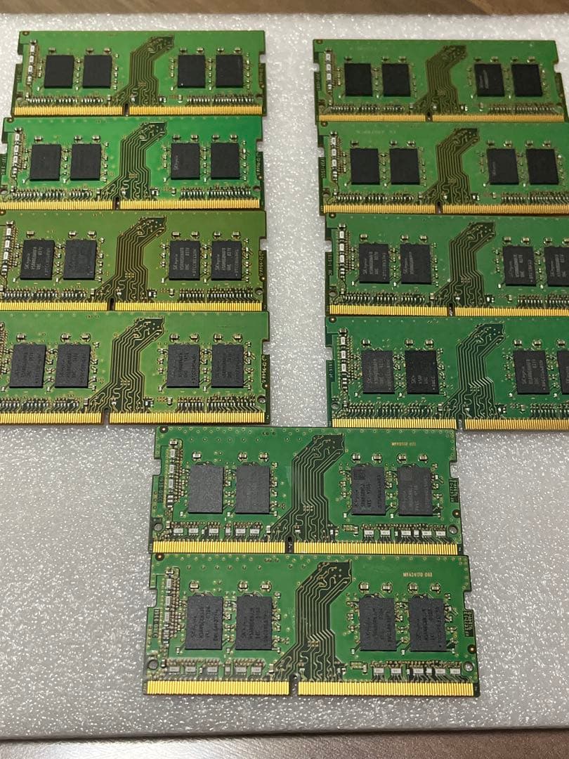 T9 SKhynix 8GB 10枚　PC4 BIOSチェック✅