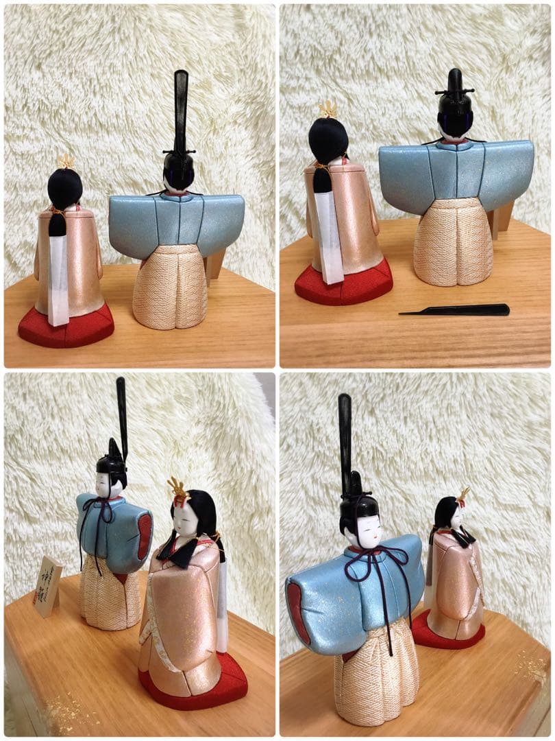 ★伝統工芸品★ 新品 ひな人形 金箔布木目込 箔一 雛人形 雛飾り 置物 初節句