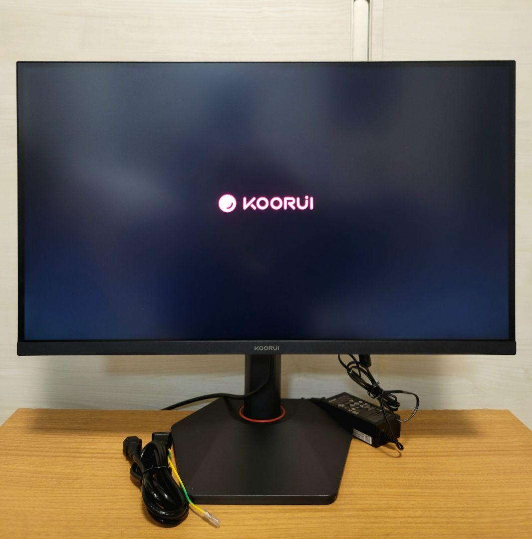 にら　美品　KOORUI 27インチ 4Kゲーミングモニター 320Hz