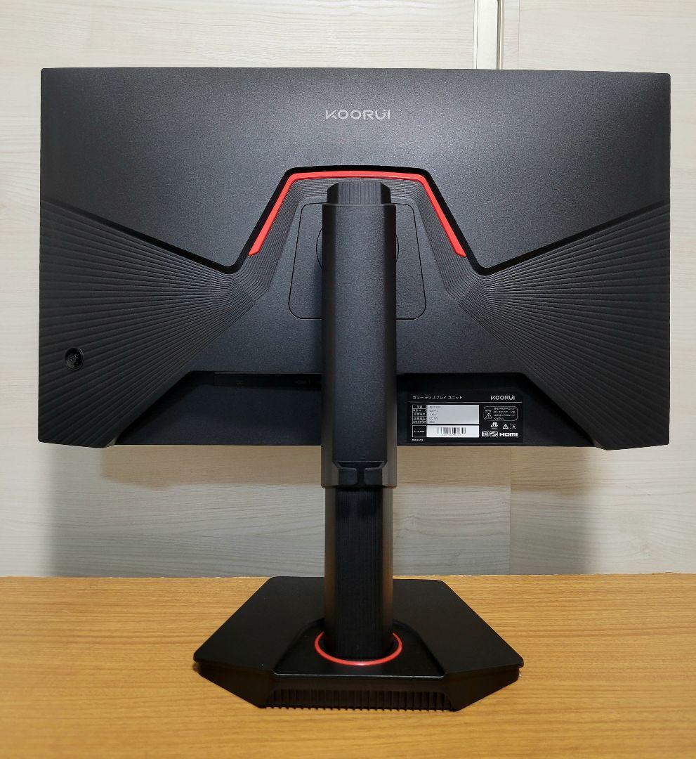 にら　美品　KOORUI 27インチ 4Kゲーミングモニター 320Hz